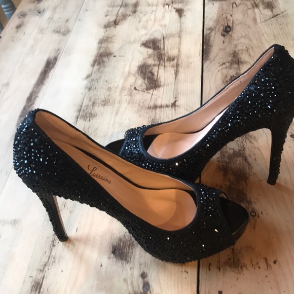 Lauren Lorraine Shoes - Lauren Lorraine Peep-toe Pumps